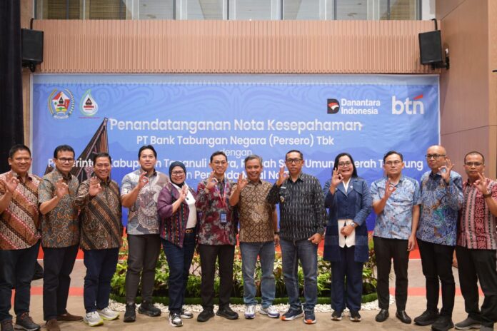 BTN Bikin Layanan Publik Pemkab Taput Makin Modern